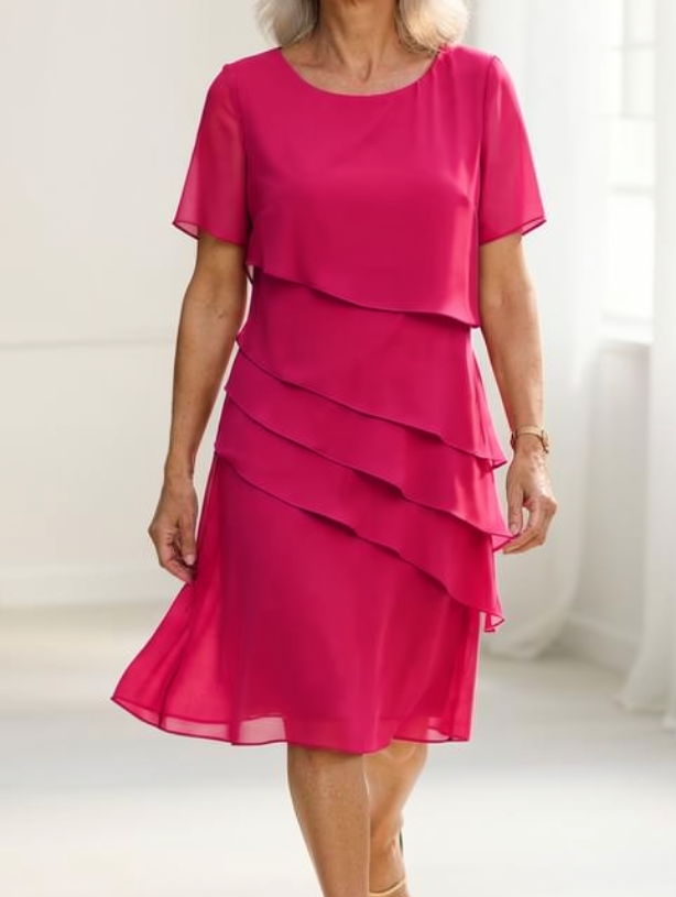 Juliette | Vestido elegante volante básico