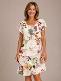 Camille | Vestido elegante "flores de primavera"