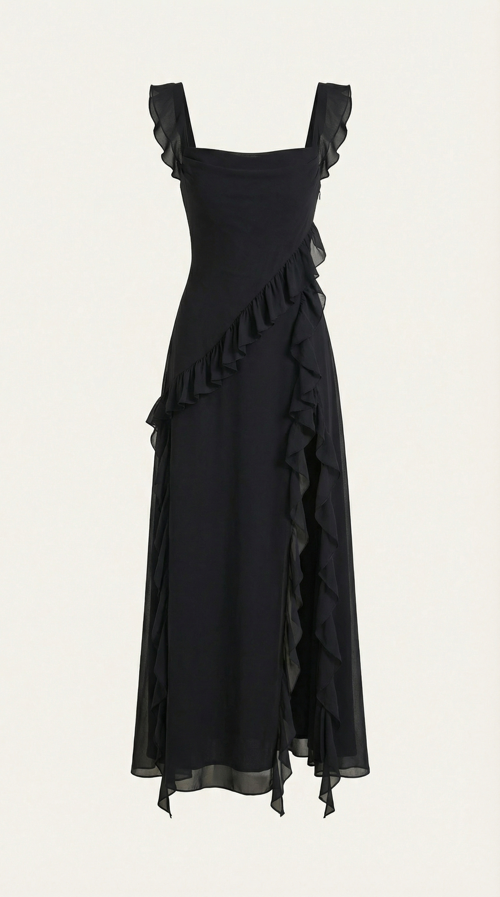 Maxi Vestido con Volantes Susan